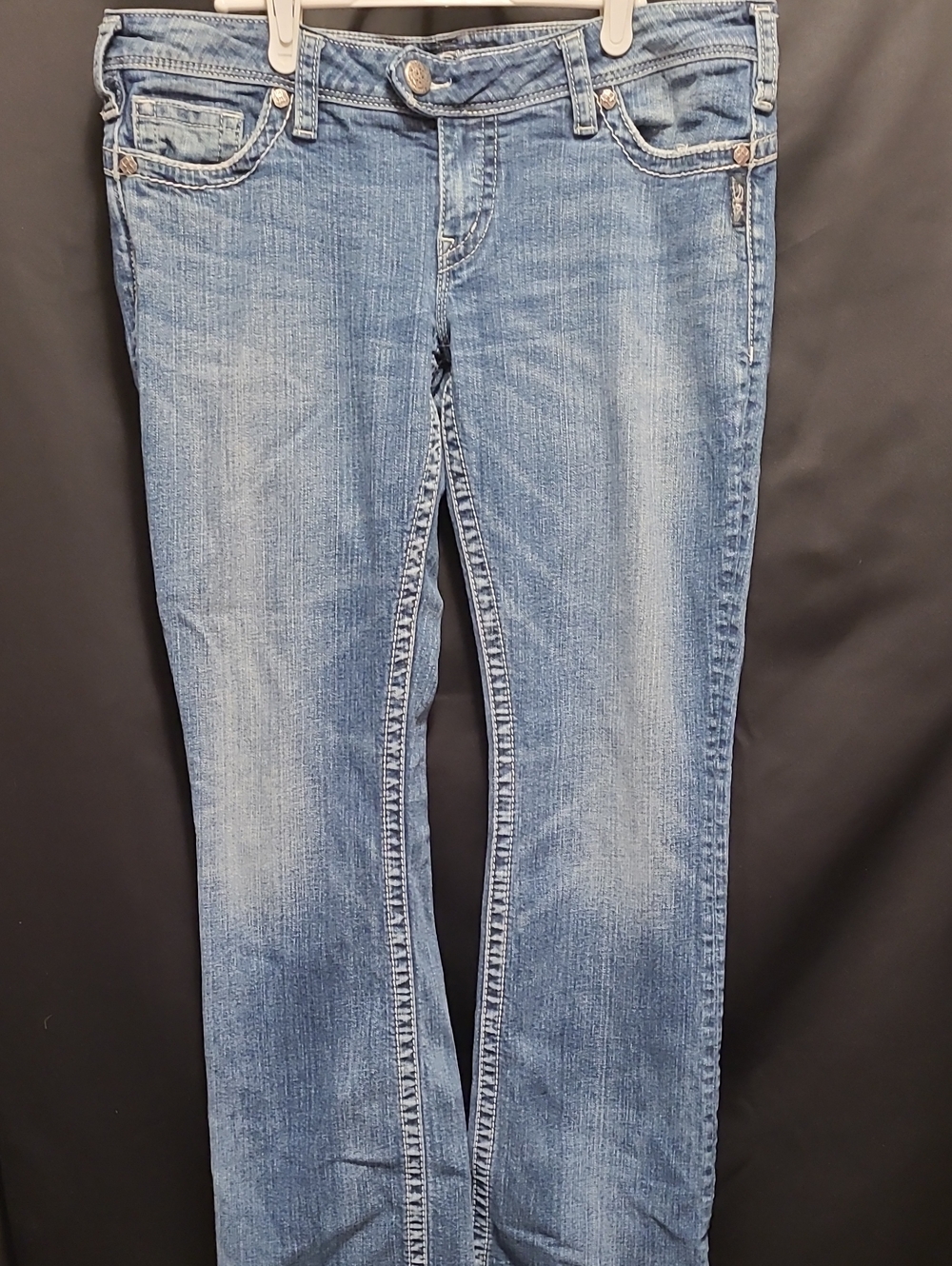 SILVER Jean Company  Light Blue Straight Leg Women's Jeans 33x33
